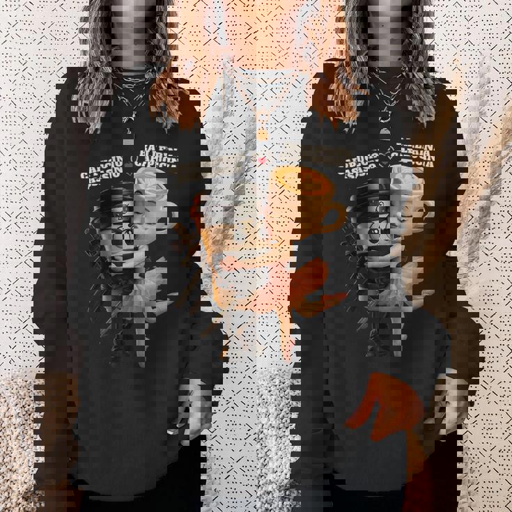 バレリーナ カプチーナ カプチーノ アサシーノ イタリアン ブレイン スウェットシャツ 彼女への贈り物