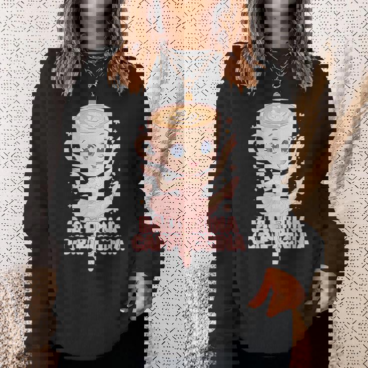 バレリーナカプチーナ イタリアンブレインロットミーム スウェットシャツ 彼女への贈り物