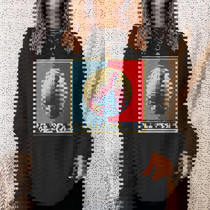 バレーボール バレー 面白tシャツ おもしろ 服 メンズ レディース おもしろグッズ バレー部 スウェットシャツ 彼女への贈り物