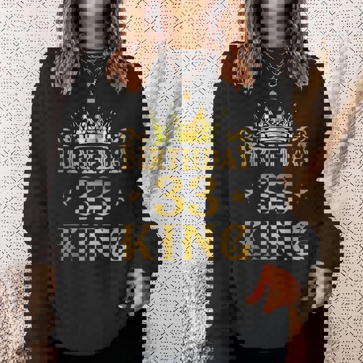 バースデーキング 33歳 男性 スウェットシャツ 彼女への贈り物