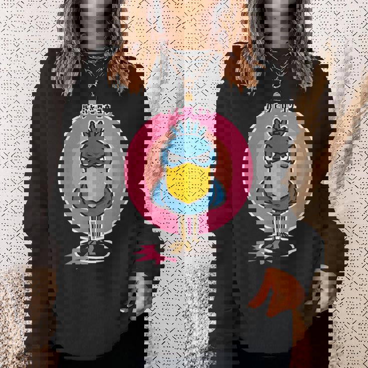 バードシリーズ「ハシビロコウ」 スウェットシャツ 彼女への贈り物