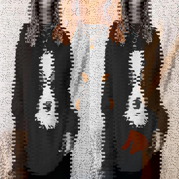 バーニーズマウンテンドッグの子犬 スウェットシャツ 彼女への贈り物