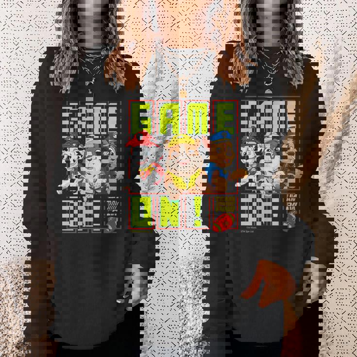 パウパトロール フットボールチーム パウゲームオン スウェットシャツ 彼女への贈り物