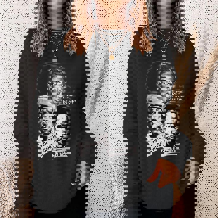 パトリス・ランバ、トーマス・サンカラ、スティーブ・ビコ スウェットシャツ 彼女への贈り物