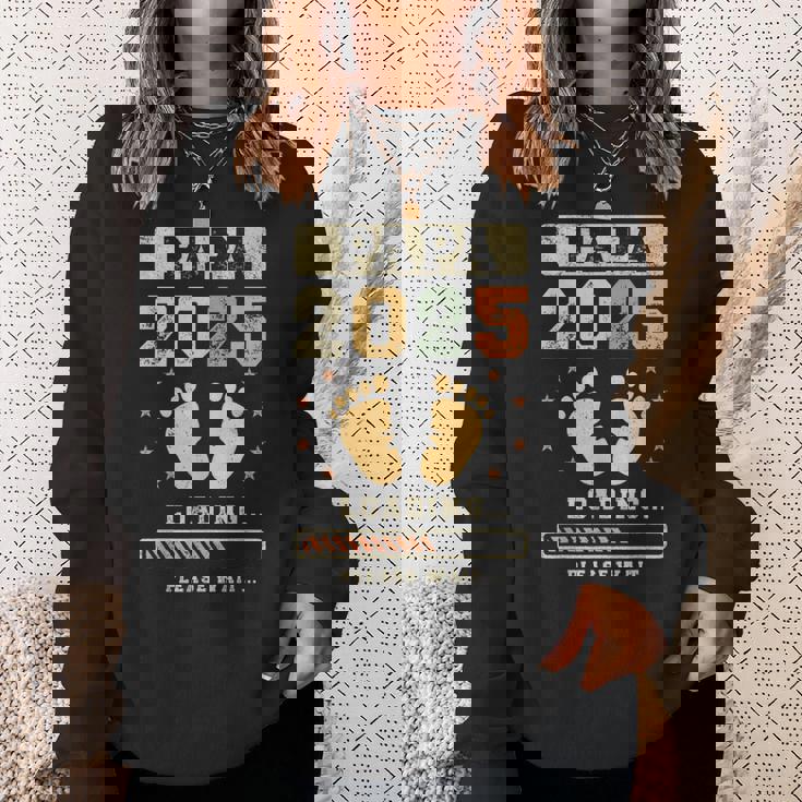 パパ 2025 ローディング 出産発表 これからパパになる人 スウェットシャツ 彼女への贈り物