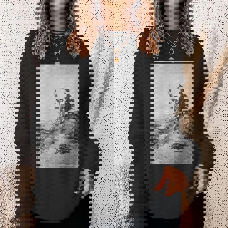 パラダイス・ロスト「多くの迷宮で」ギュスターヴ・ドレ アート スウェットシャツ 彼女への贈り物