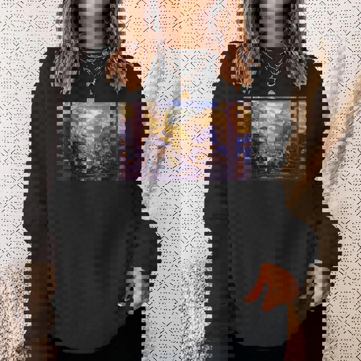 パリッシュによるロマンス名画 スウェットシャツ 彼女への贈り物