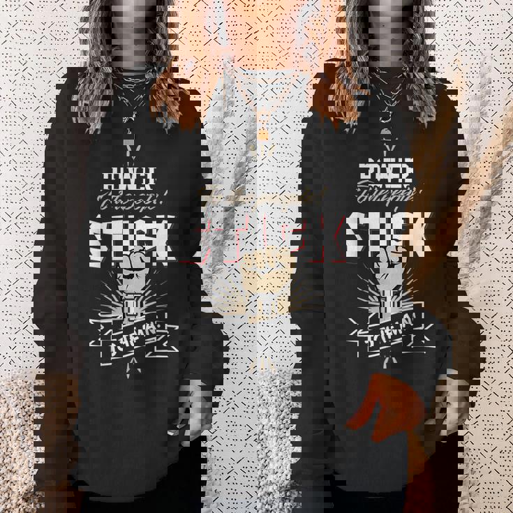 パワー・トゥ・ザ・ピープル、イット・トゥ・ザ・マン スウェットシャツ 彼女への贈り物