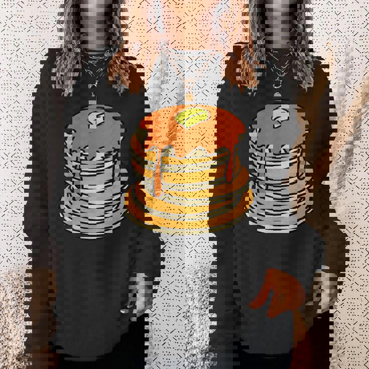 パンケーキとシロップ スウェットシャツ 彼女への贈り物