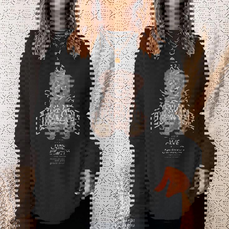 ヒップホップ Y2k Hip Hop ヒップスター ビンテージ エッジー レトロ アーバン ストリートウェア テディ スウェットシャツ 彼女への贈り物