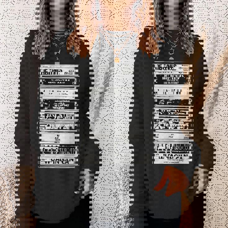 ヒップホップアーティスト カセット オールドスクールラップ スウェットシャツ 彼女への贈り物