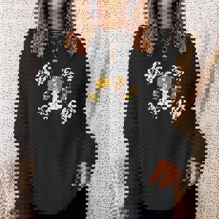 ビアジャック ラッセルテリア 犬 スウェットシャツ 彼女への贈り物