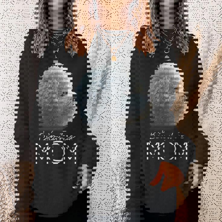 ビション・フリーゼ ママ スウェットシャツ 彼女への贈り物