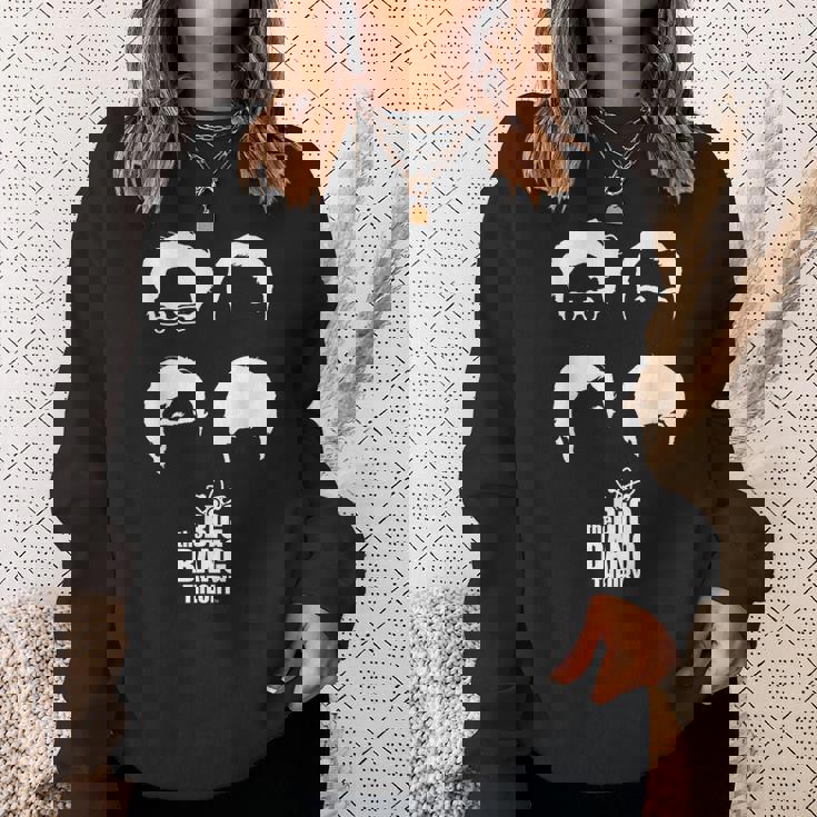 ビッグバン理論 ロゴ グループ ヘアショット スウェットシャツ 彼女への贈り物