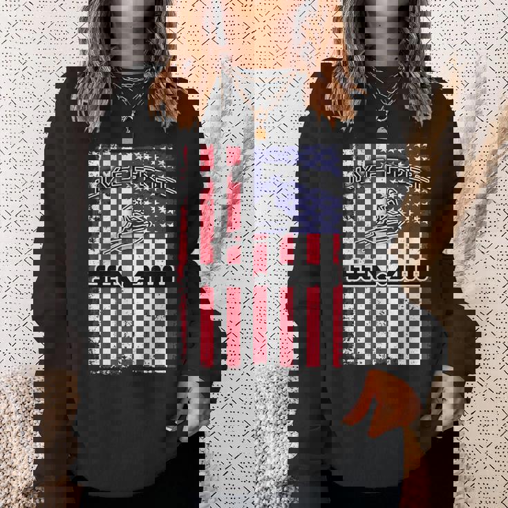 ビッグ・ウェーブ-Seadooアメリカンライブ・フリー スウェットシャツ 彼女への贈り物