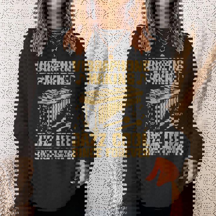 ビブラフォン プレーヤー 楽器 おもしろ ビブラフォン スウェットシャツ 彼女への贈り物