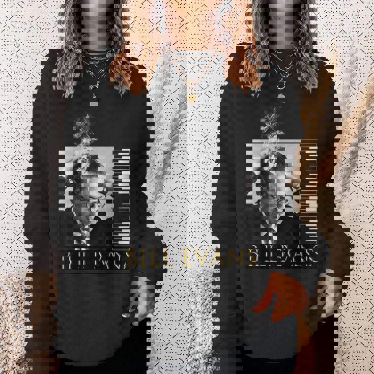 ビルエバンス_001 スウェットシャツ 彼女への贈り物