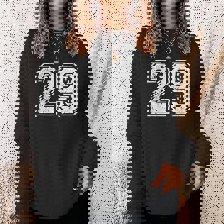 ビンテージスポーツナンバーズ 29 29 スウェットシャツ 彼女への贈り物