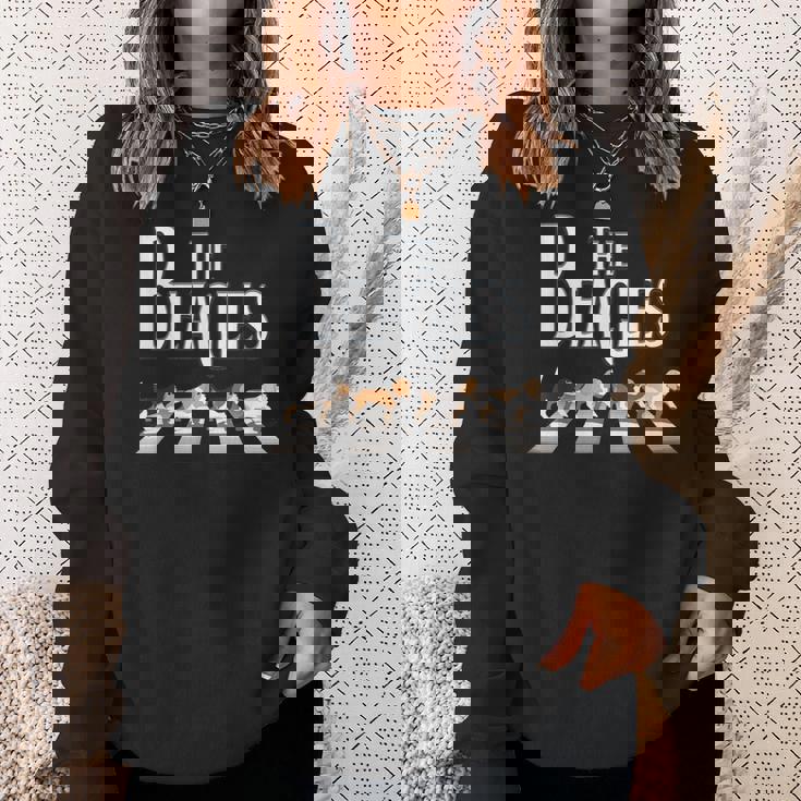 ビーグルス ビーグル犬 面白い ビーグル愛好家に スウェットシャツ 彼女への贈り物