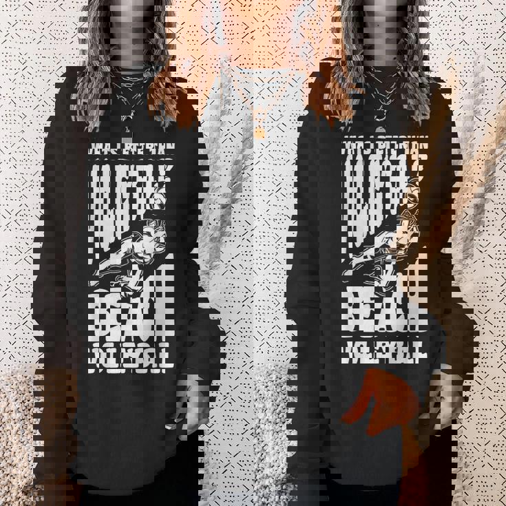 ビーチバレー選手の言葉 スウェットシャツ 彼女への贈り物