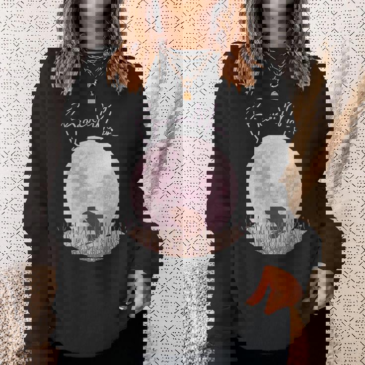 ビーバー 満月 11月 トップス、、ギア&アクセサリー スウェットシャツ 彼女への贈り物