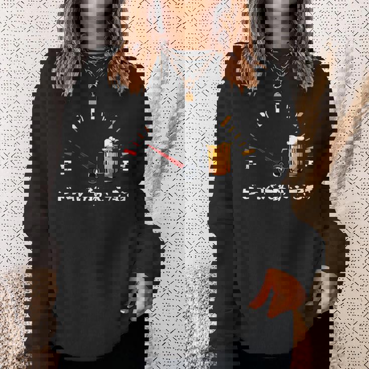 ビールで動いてます 酒 メンズ おもしろ 筆文字 面白い 服 オリジナル おもしろグッズ 文字 ネタ ビール愛好者の誇り スウェットシャツ 彼女への贈り物