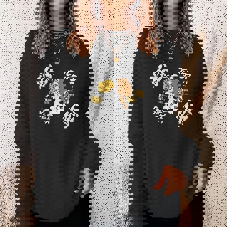 ビールキャバリエ キングチャールズ・スパニエル 犬 スウェットシャツ 彼女への贈り物