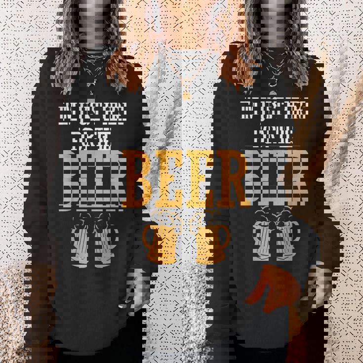 ビール好きのシャツビール好きにはたまらない スウェットシャツ 彼女への贈り物