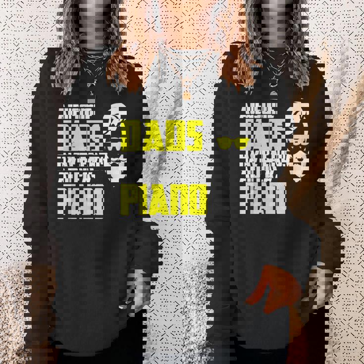 メンズ ピアニスト ピアノ奏者 父の日 言うピアノ奏者 スウェットシャツ 彼女への贈り物