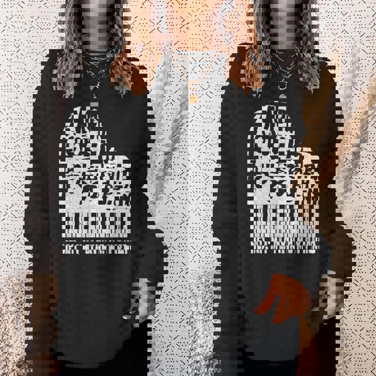 ピアノ 鍵盤 楽器 クラシック スウェットシャツ 彼女への贈り物