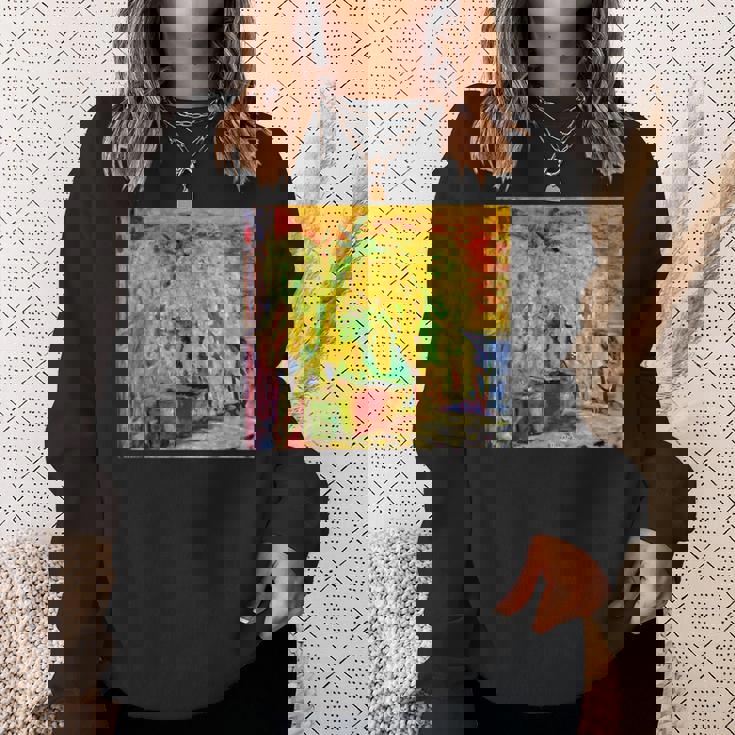 ピエール・ボナール作 ミモザの束 1945 スウェットシャツ 彼女への贈り物