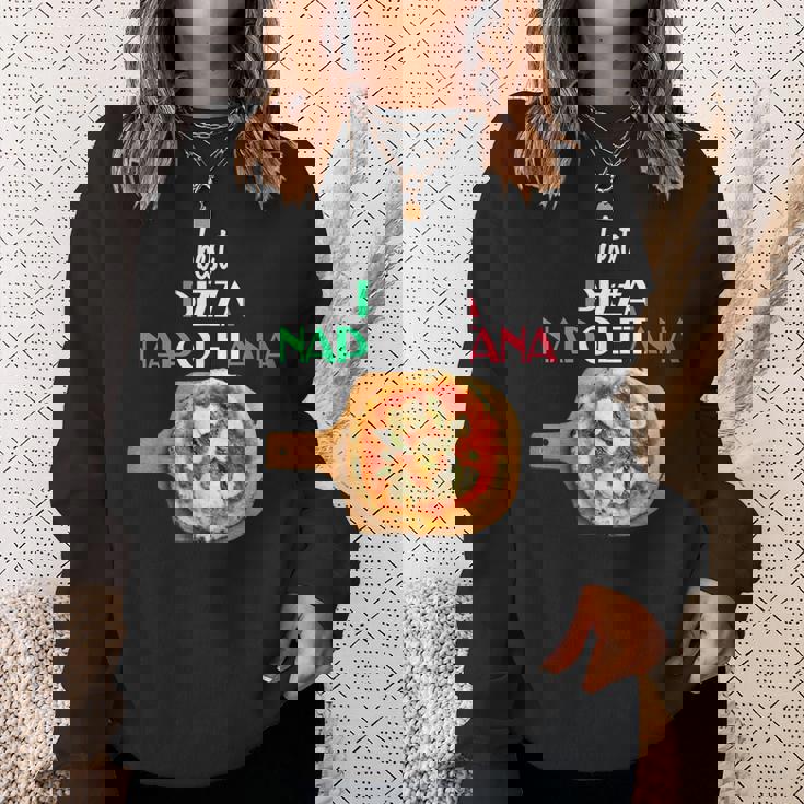 ピザ ナポレターナ イタリア ナポリ ピザ マルゲリータ スウェットシャツ 彼女への贈り物