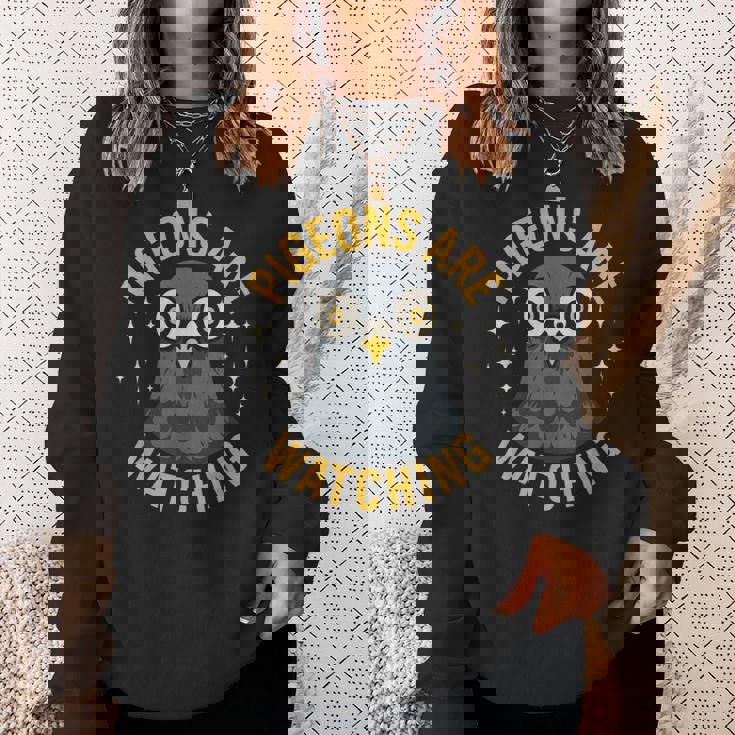 ピジョン 恋人 アーバン 鳥 生活 シティ 野生動物 パンくず バンディット スウェットシャツ 彼女への贈り物