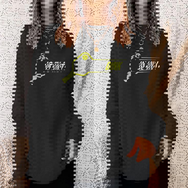 ピックルボールシャツ、 Just Dink It Pickleball メンズ レディース スウェットシャツ 彼女への贈り物