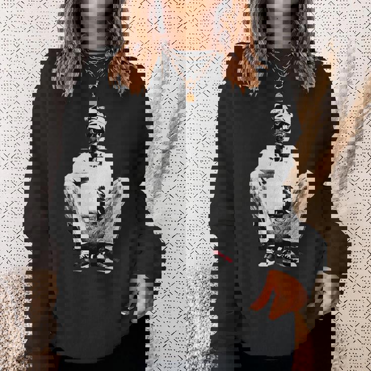 ピーター・トッシュ 座っている写真 リー・ジャフィー スウェットシャツ 彼女への贈り物