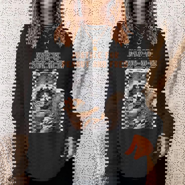 ピーナッツとフレッドの正義 ピーナッツリス フレッドアライグマ スウェットシャツ 彼女への贈り物