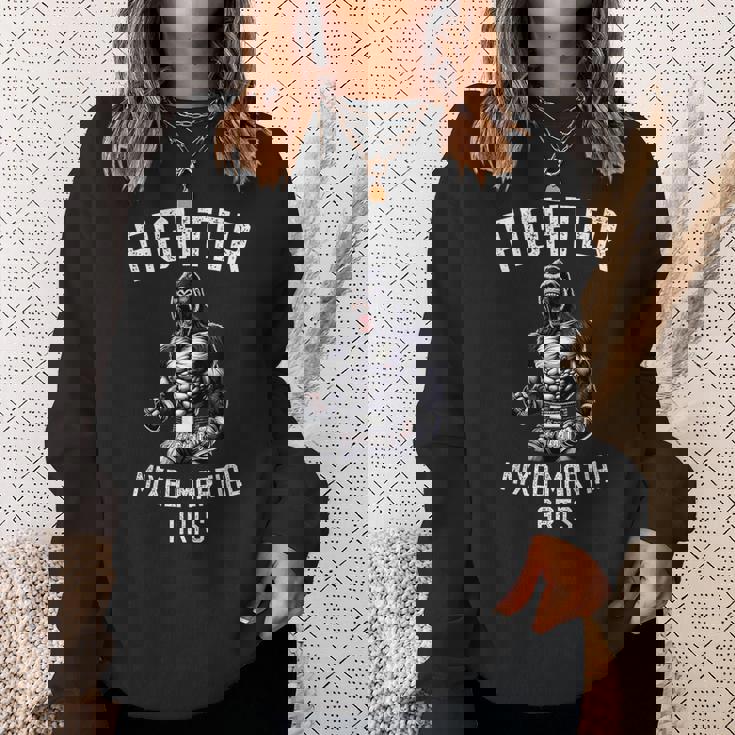 ファイターゴリラ 総合格闘技総合格闘技総合格闘技 スウェットシャツ 彼女への贈り物