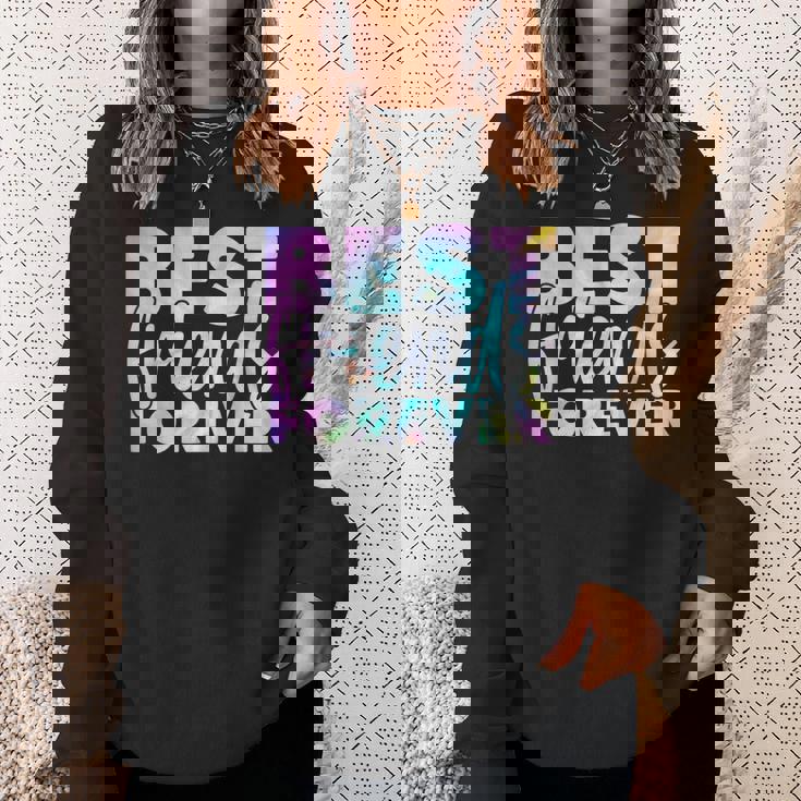 ファニータイダイ ベストフレンド マッチング Bestiequad Bff Cousins スウェットシャツ 彼女への贈り物