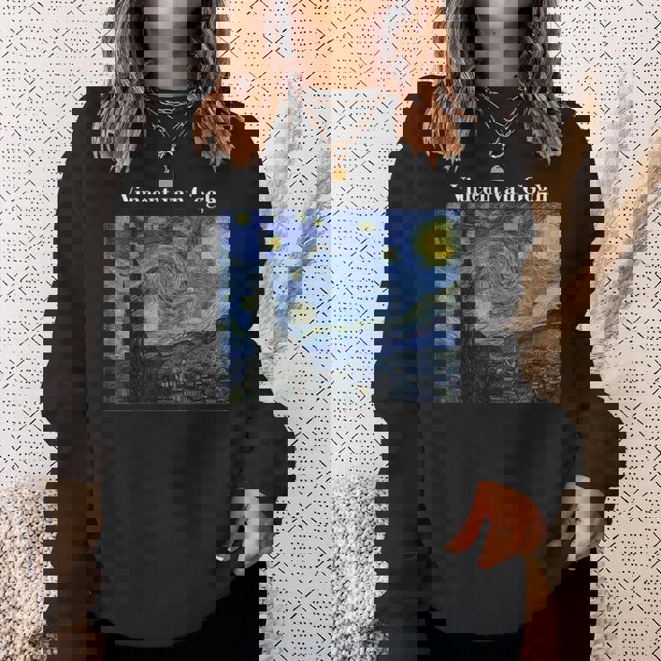 フィンセントファンゴッホの星月夜 スウェットシャツ 彼女への贈り物