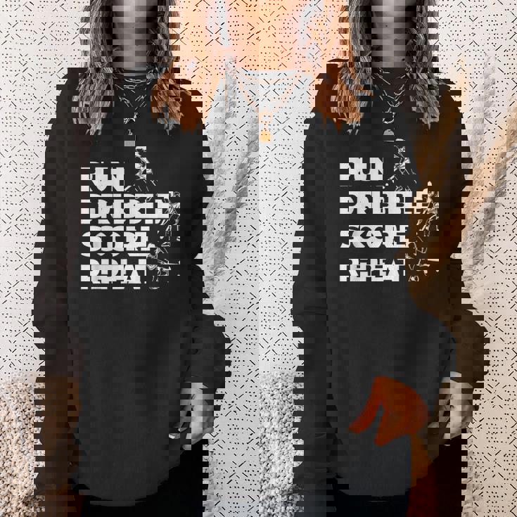 フィールドホッケー選手のテクニック スウェットシャツ 彼女への贈り物