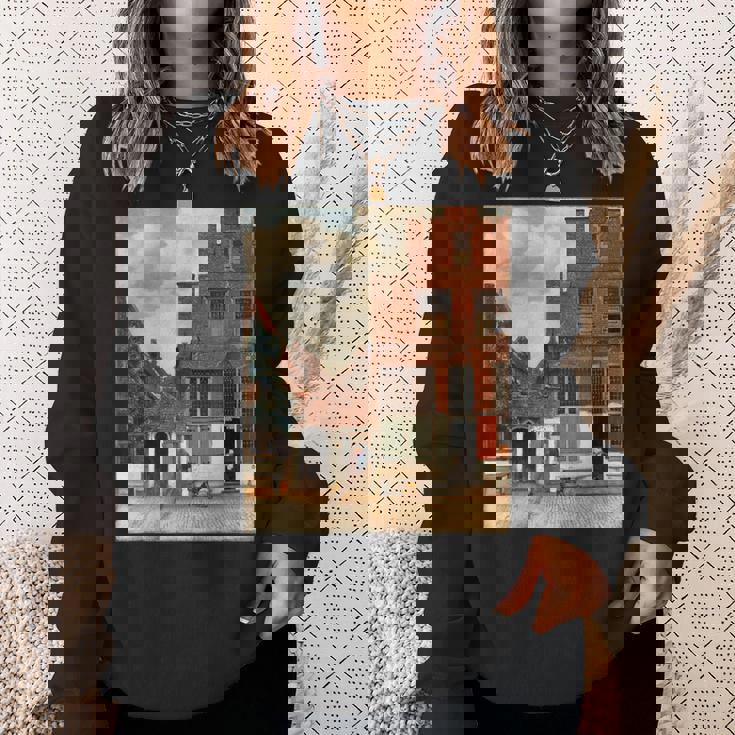 フェルメール【小路】贈り物 ギフト スウェットシャツ 彼女への贈り物