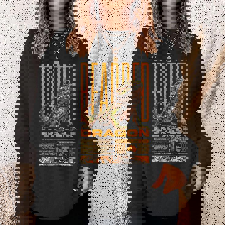 フトアゴヒゲトカゲ 爬虫類キーパー ビアディ トカゲ ストリートウェア スウェットシャツ 彼女への贈り物