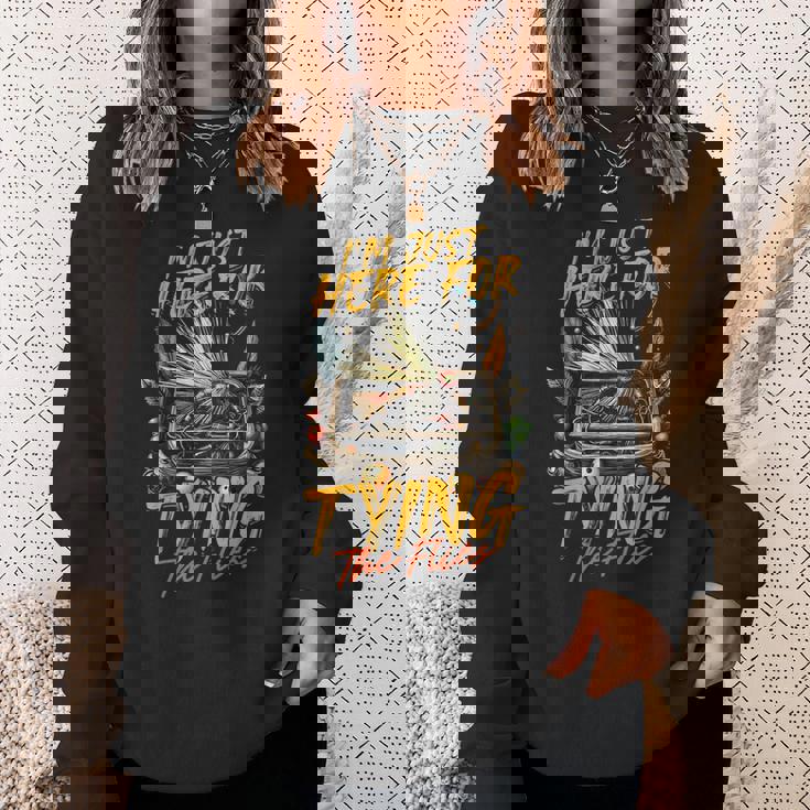 フライフィッシング フライアングラー スウェットシャツ 彼女への贈り物