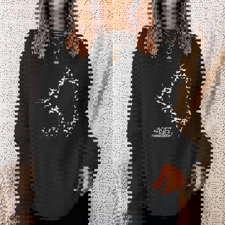 フラクタル計算式 The Mandelbrotet スウェットシャツ 彼女への贈り物