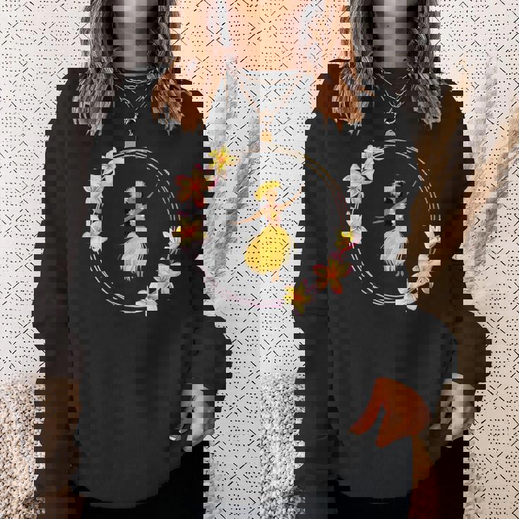 フラダンサー プルメリアリング ハワイ スウェットシャツ 彼女への贈り物