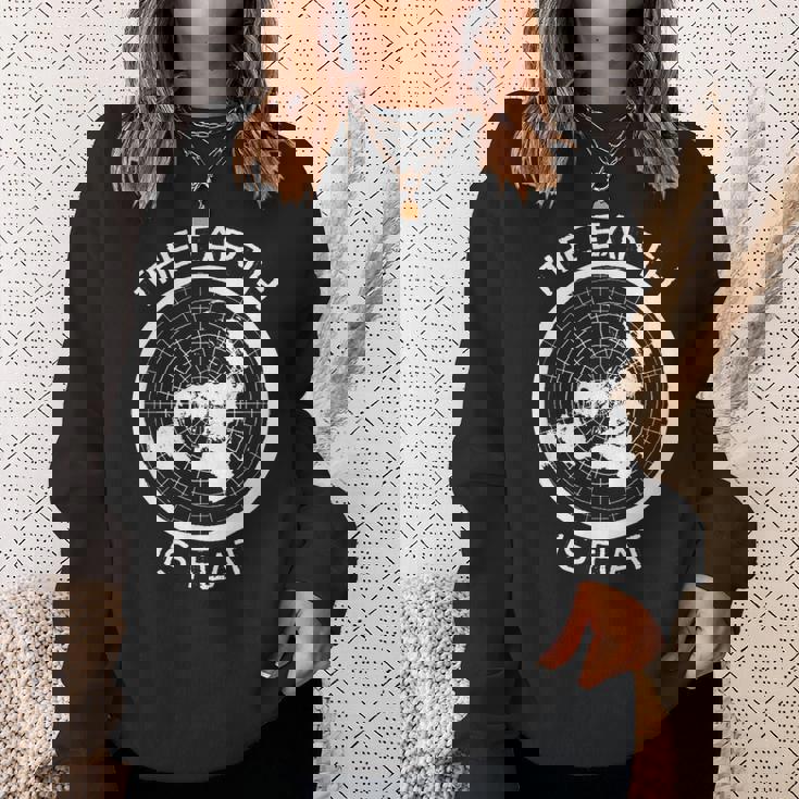 フラットアース スウェットシャツ 彼女への贈り物