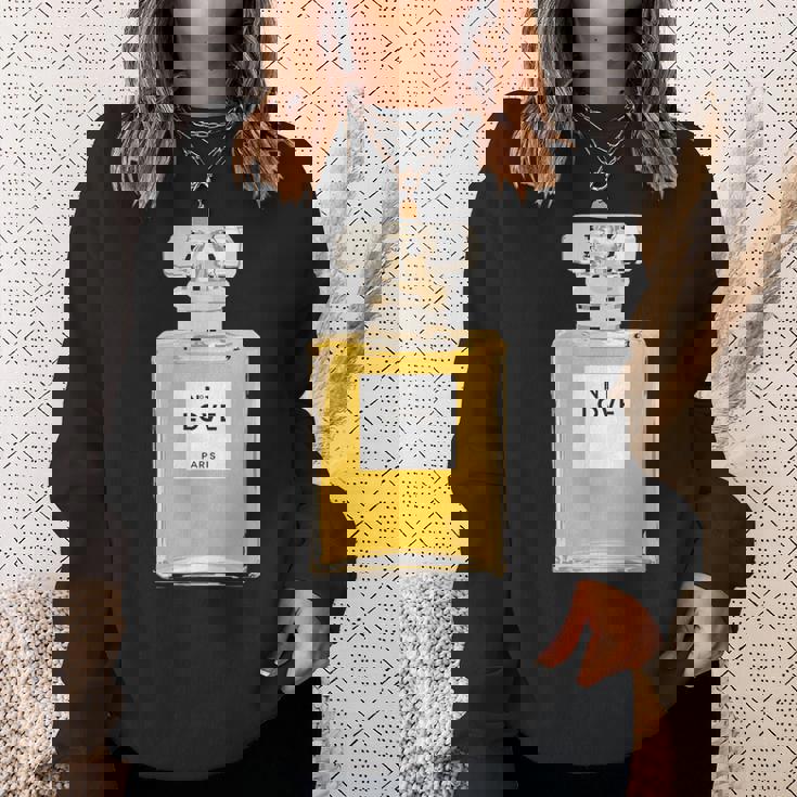 フランス香水ボトル スウェットシャツ 彼女への贈り物