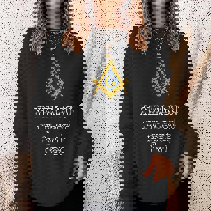 フリーメイソン マイセカンドフェイク F Word Naughty ファニーフリーメーソン スウェットシャツ 彼女への贈り物