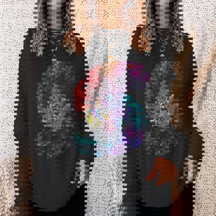 フリーメイソンs&C「シームレスカラースペクトラム」のフリーメイソンシンボル。 スウェットシャツ 彼女への贈り物