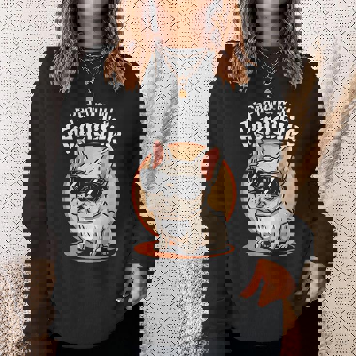 フレンチブルドッグしゃれ スウェットシャツ 彼女への贈り物